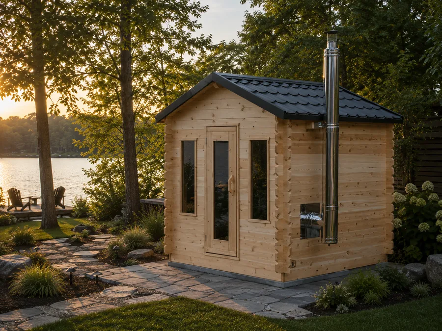 Dundalk Leisurecraft Georgian Cabin Sauna Kit